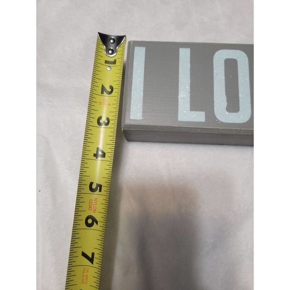 I Love Us Wooden decor - Picture 2 of 3